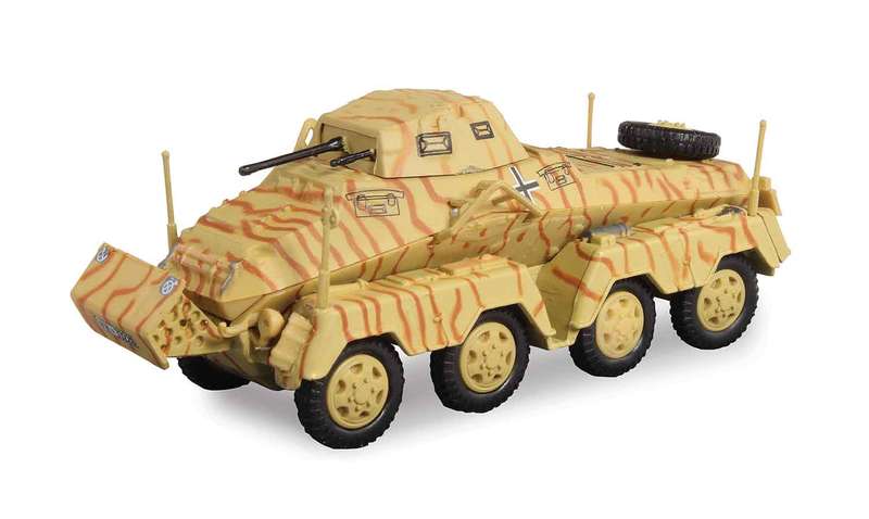 Armoured Schwerer Panzerspahwagen (8-Rad) Sd.Kfz. 232 Libya 1/72